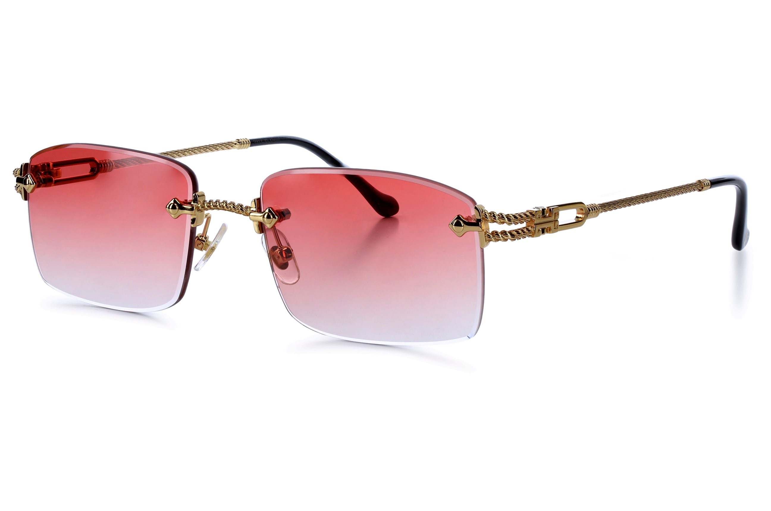 Yellow Gold - Cognac Lenses