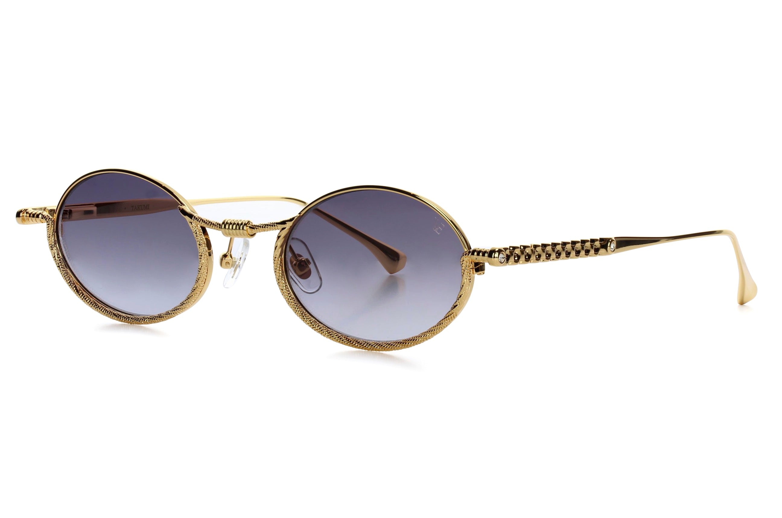 YELLOW GOLD - BLACK LENSES