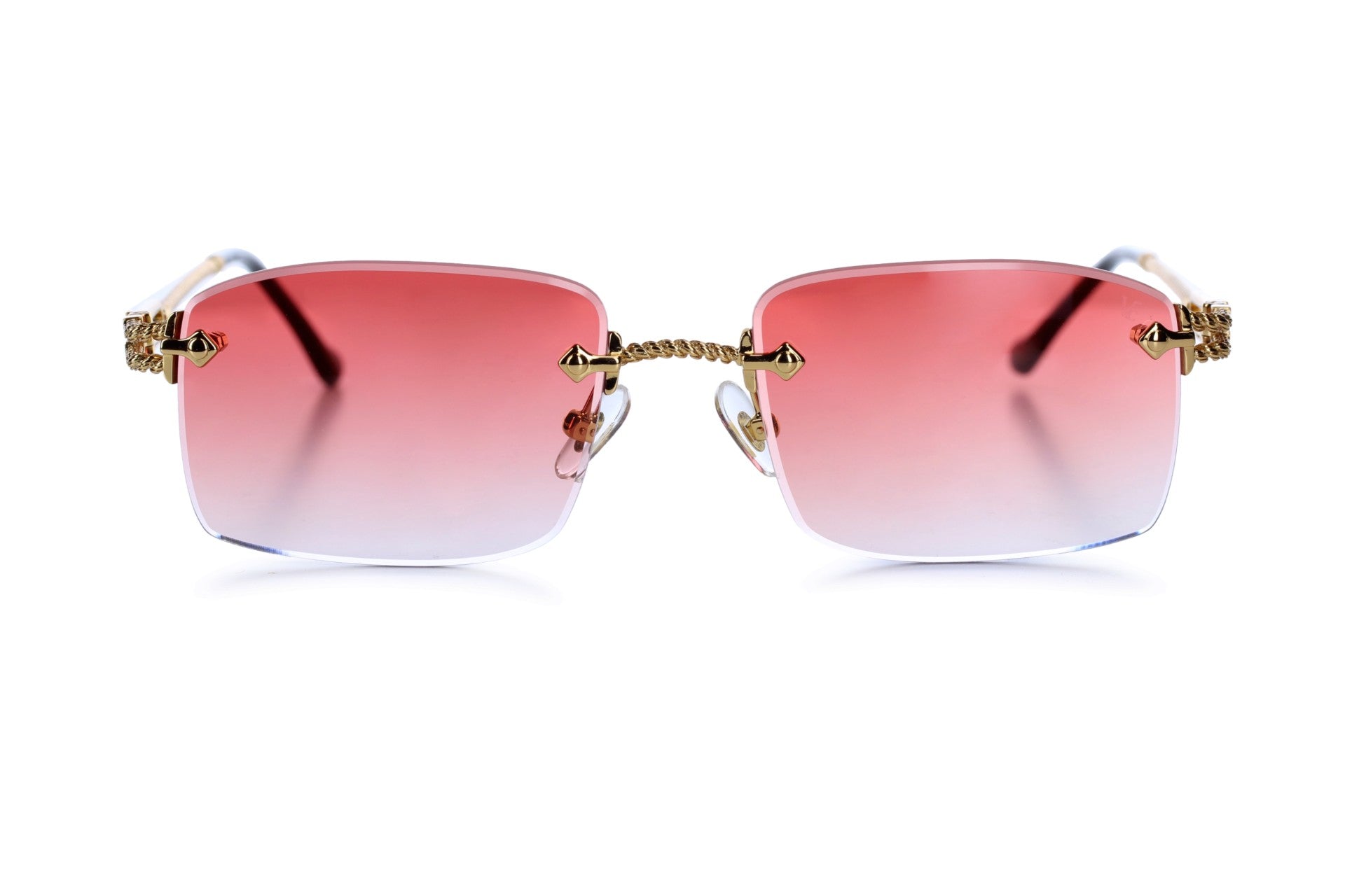 Yellow Gold - Cognac Lenses