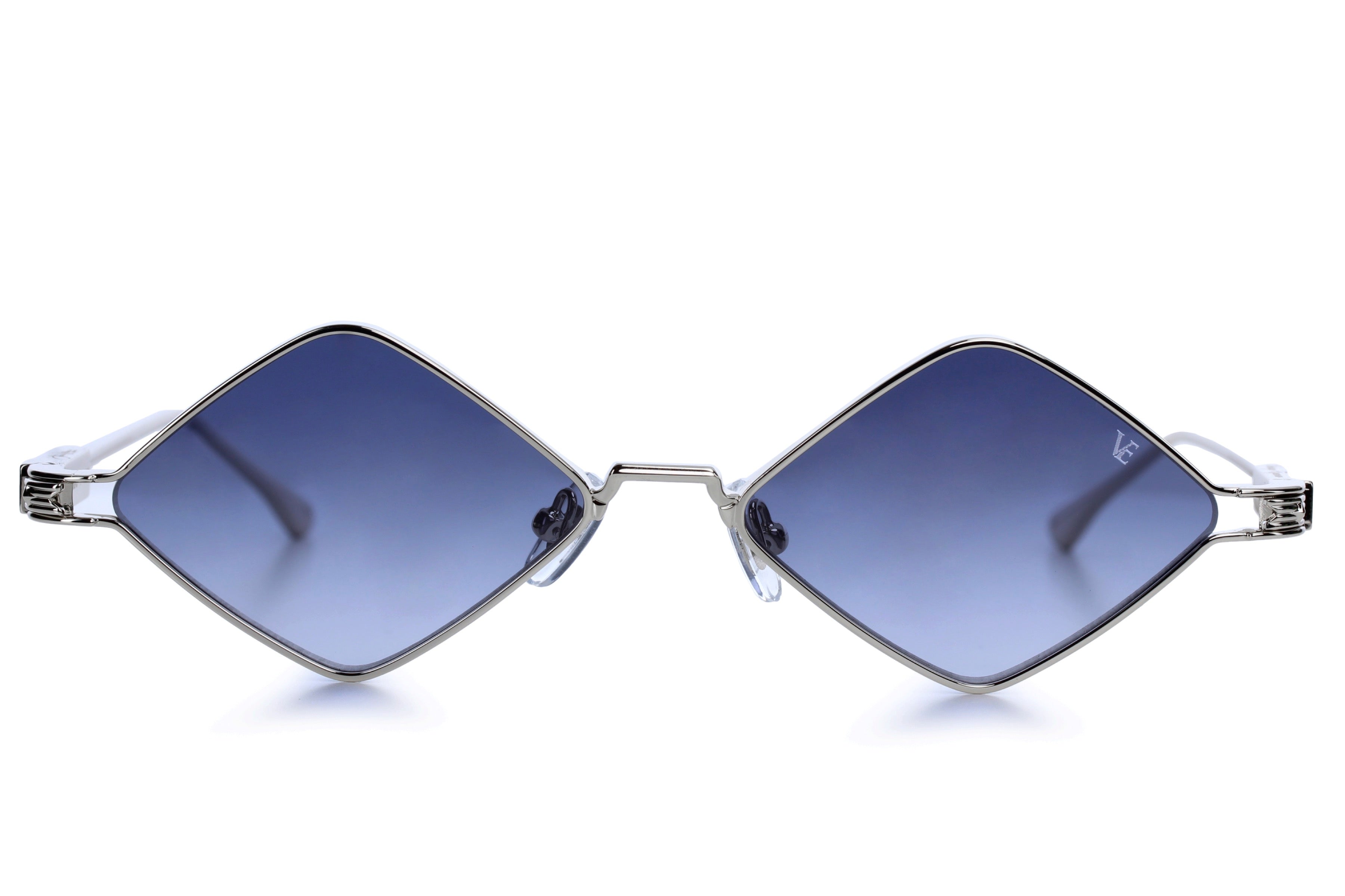 WHITE GOLD - GRADIENT GREY LENSES