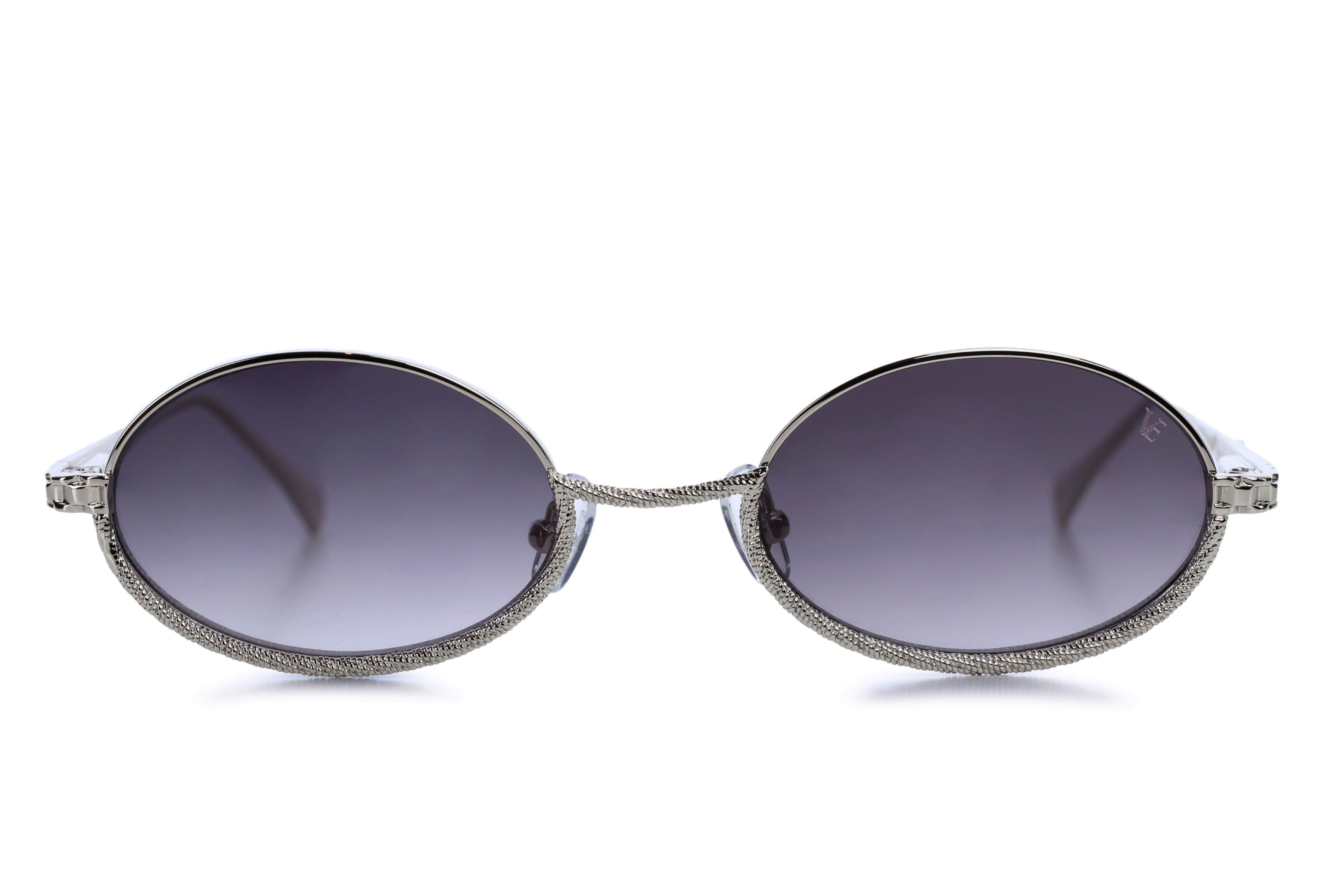 WHITE GOLD - GRADIENT BLACK LENSES