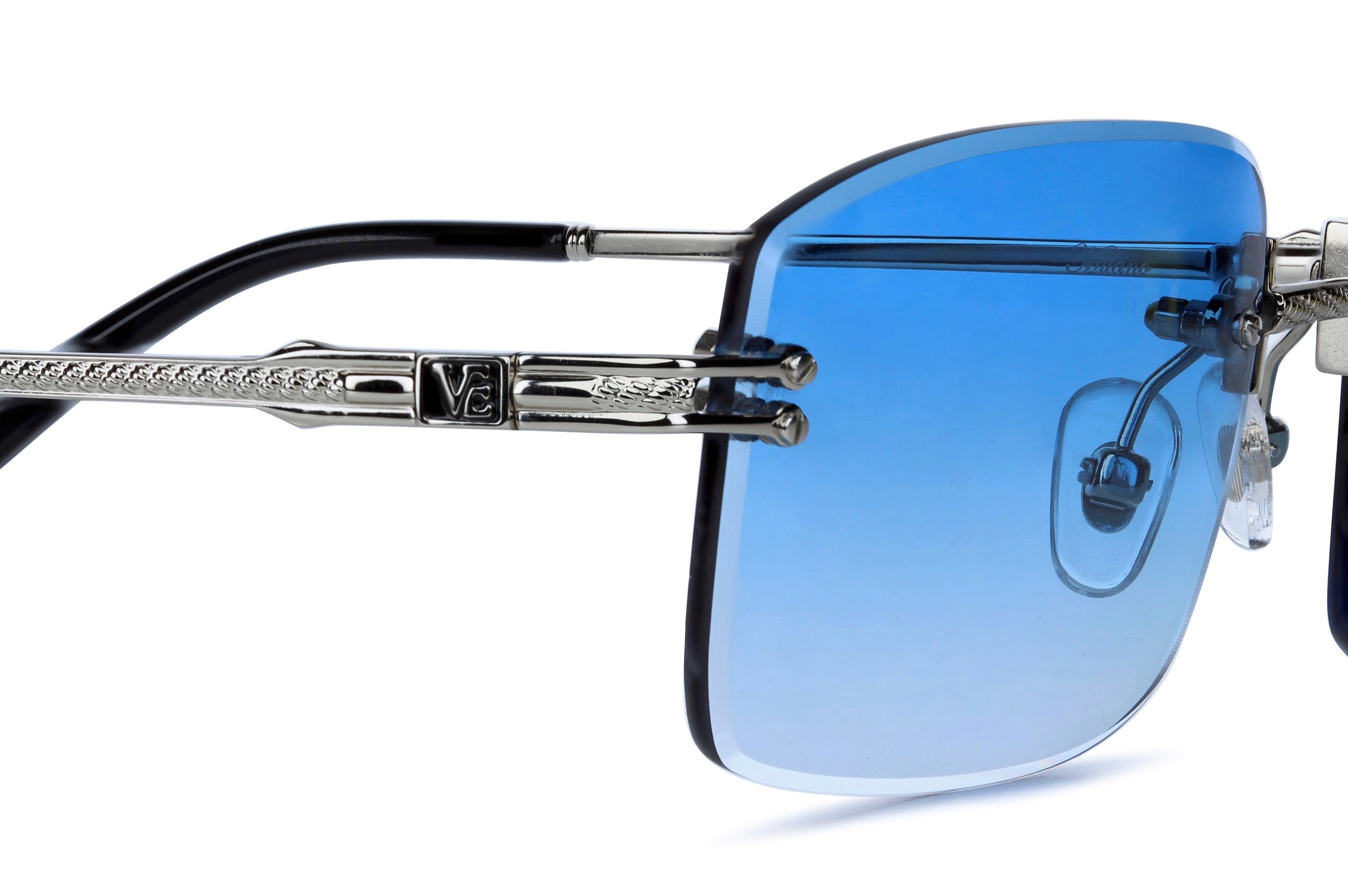 White Gold Blue Lenses