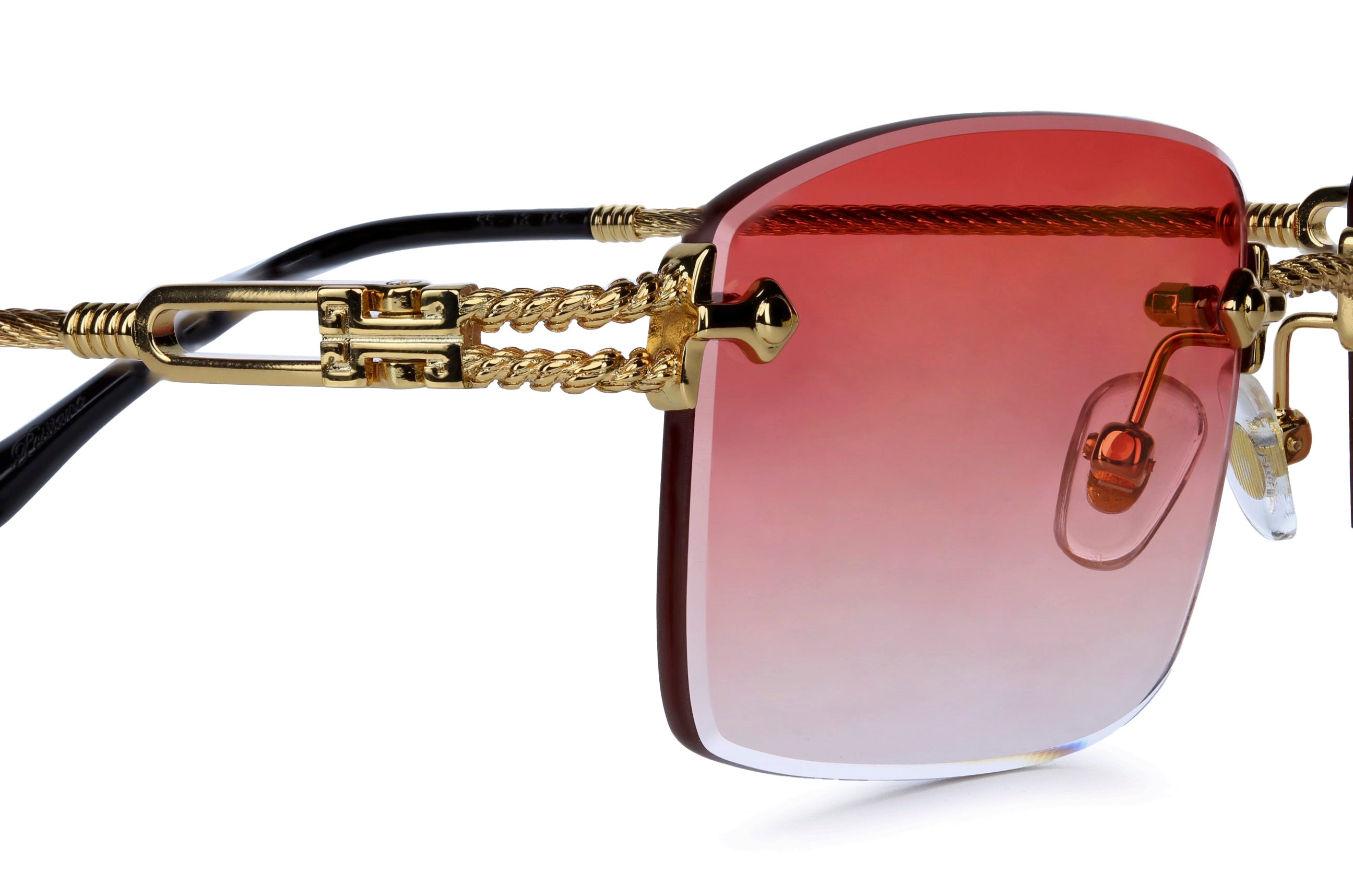Yellow Gold - Cognac Lenses