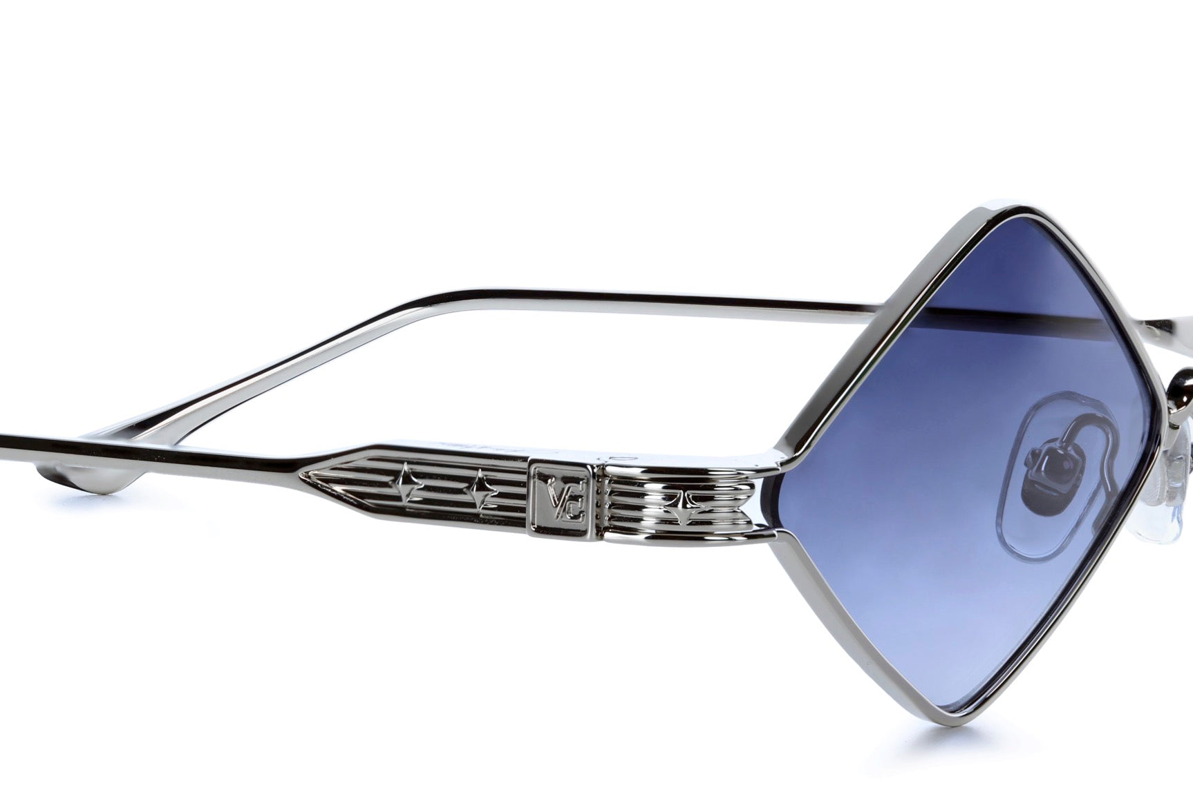 WHITE GOLD - GRADIENT GREY LENSES