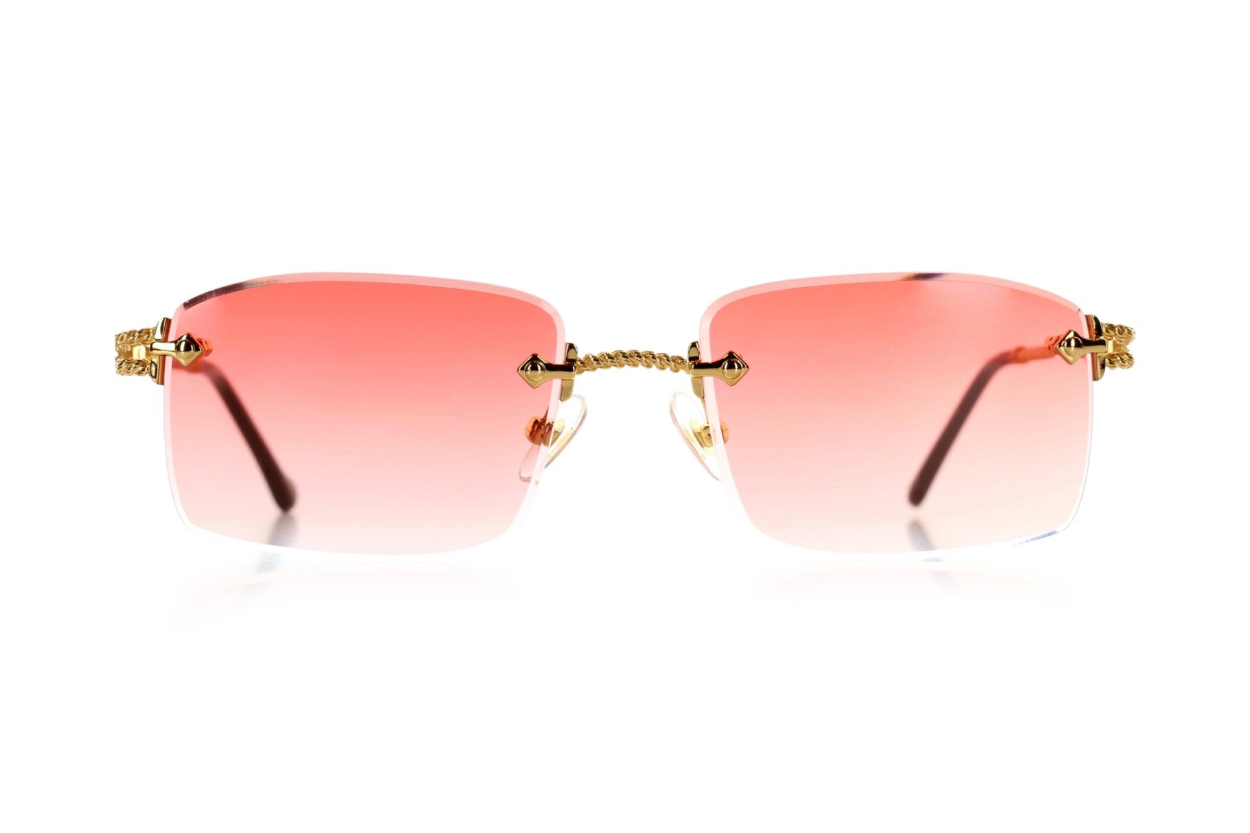 Yellow Gold - Cognac Lenses