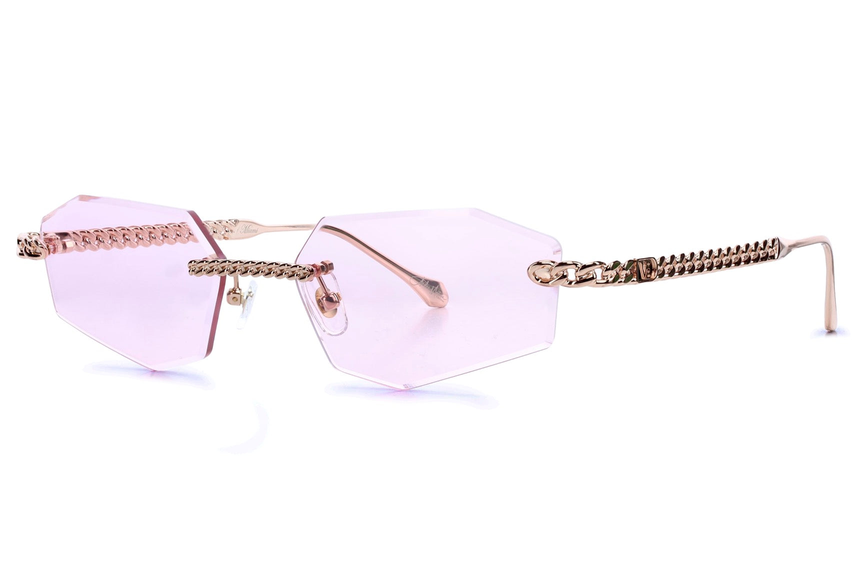 ROSE GOLD - PINK PHOTOCROMIC LENSES