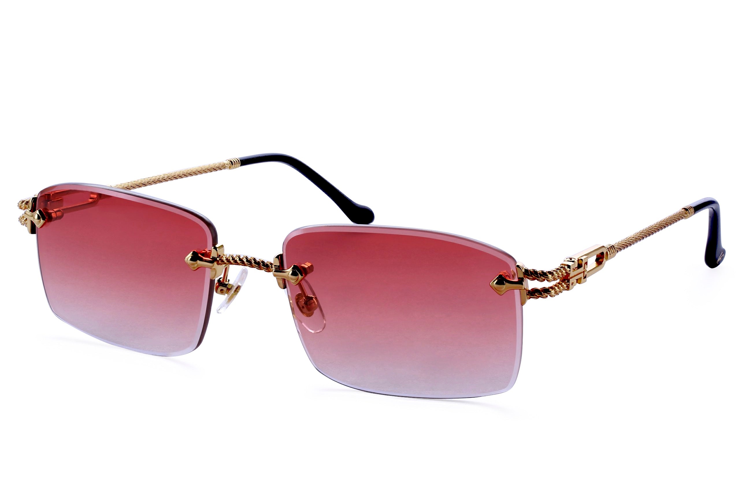 Yellow Gold - Cognac Lenses