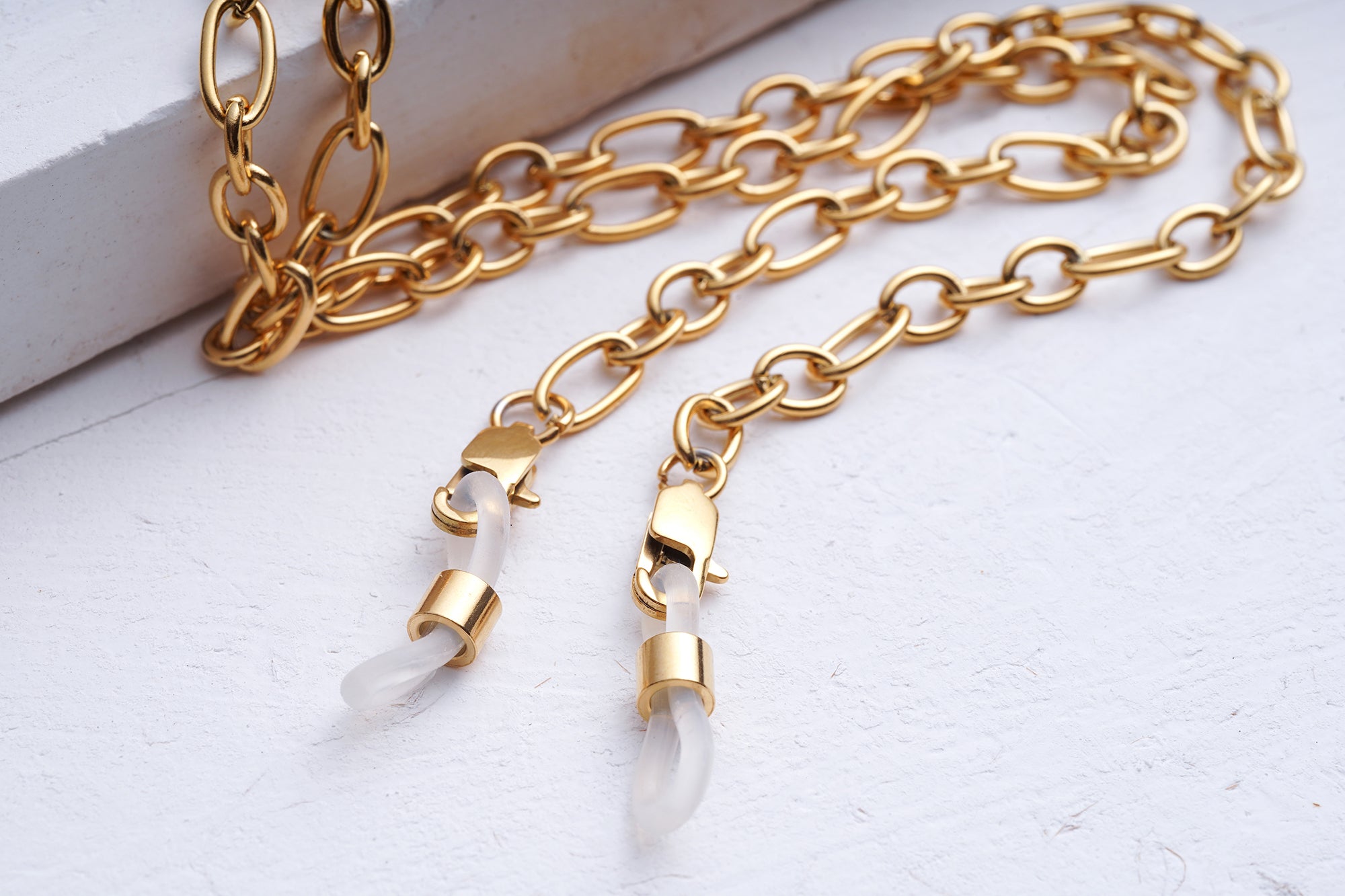 Round Oval Chain 18KT Gold Plated