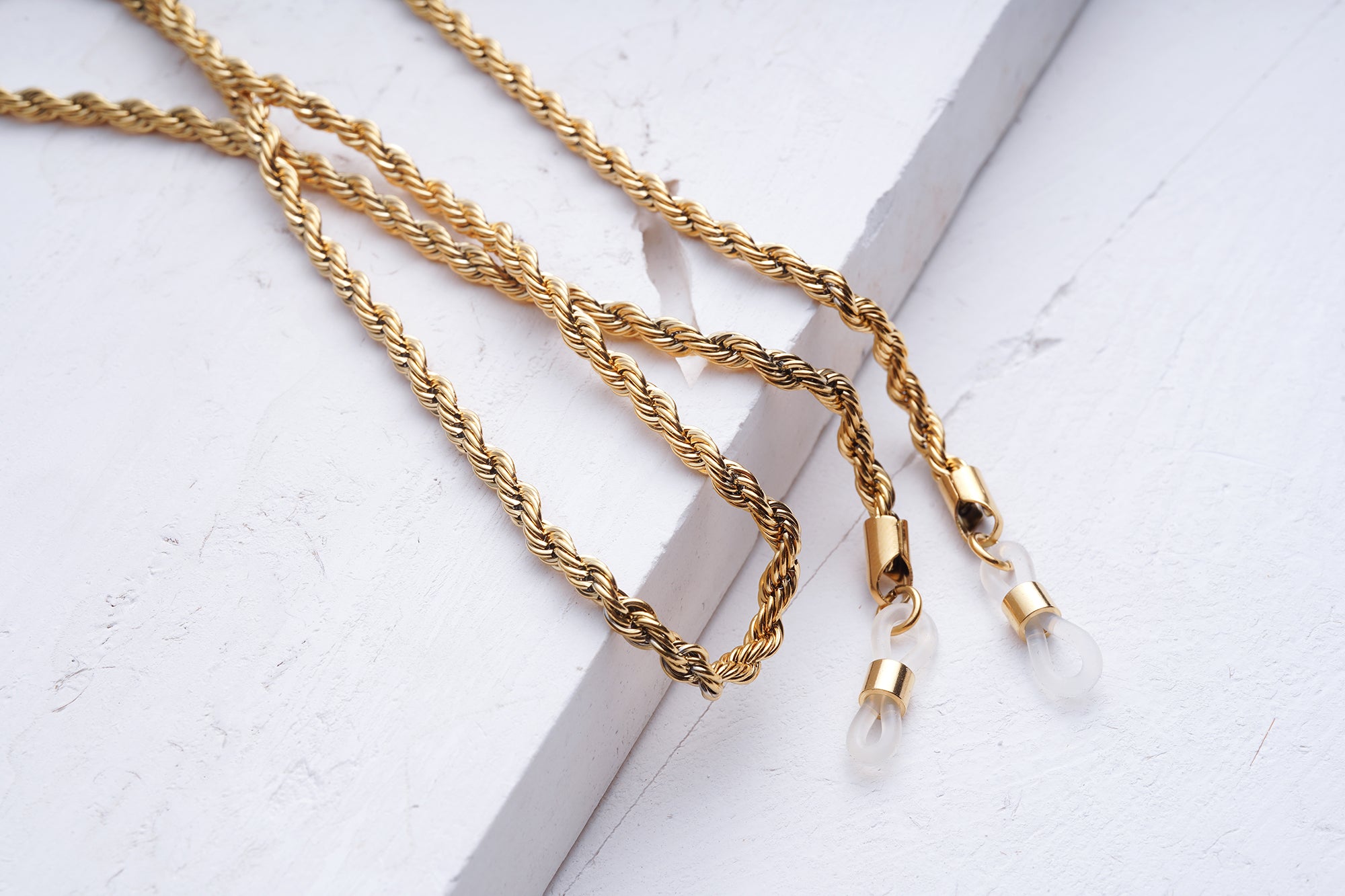 Rope Chain 18KT Gold Plated